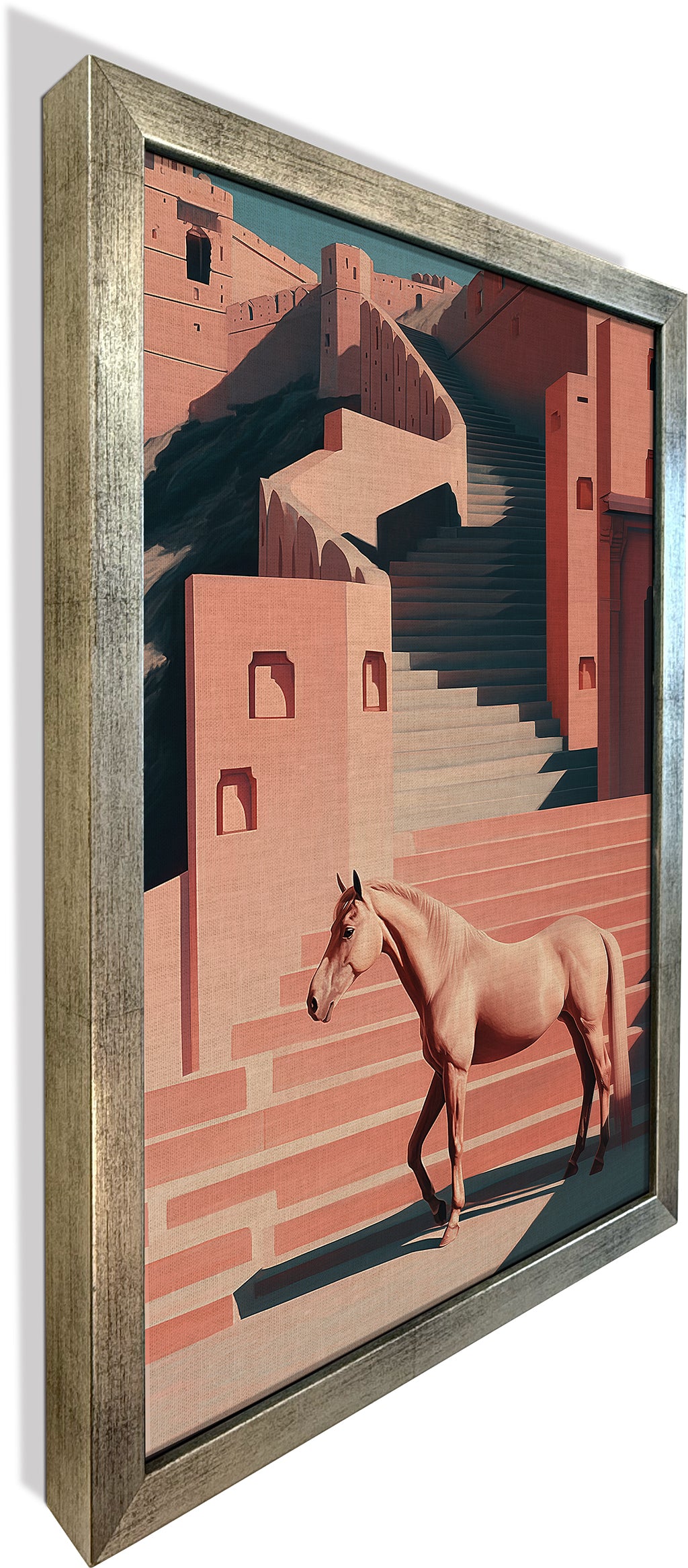 The Horse and the Pink Fort