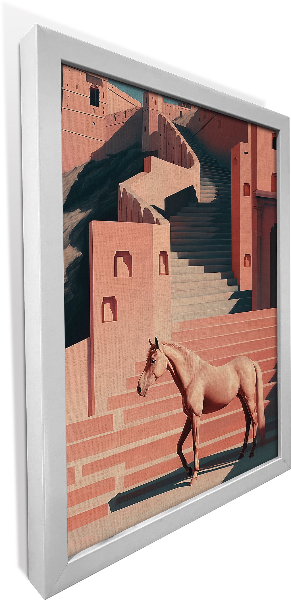 The Horse and the Pink Fort
