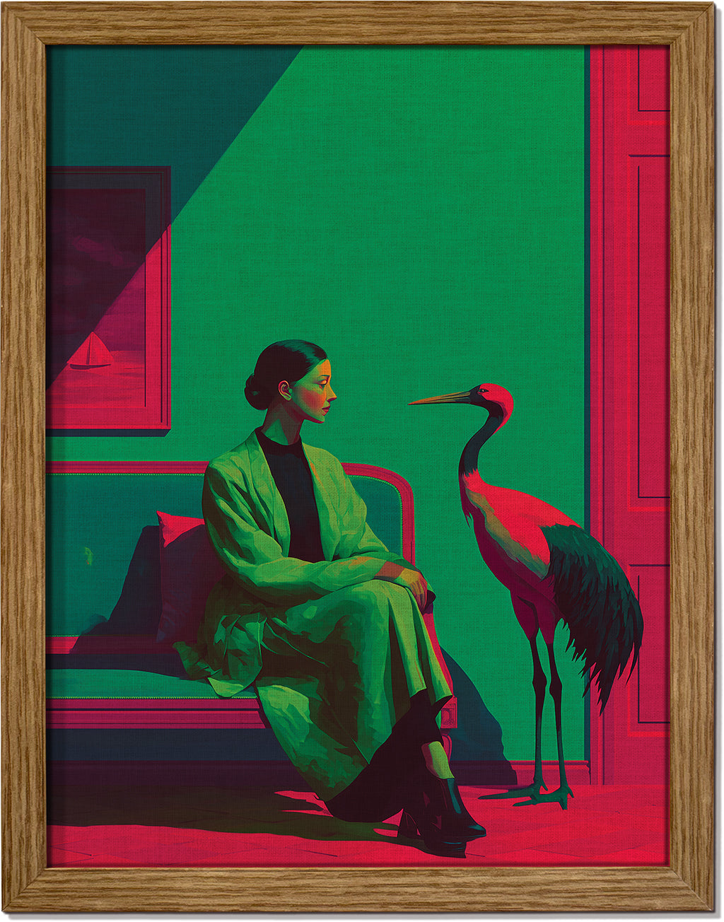 The Woman and the Crane