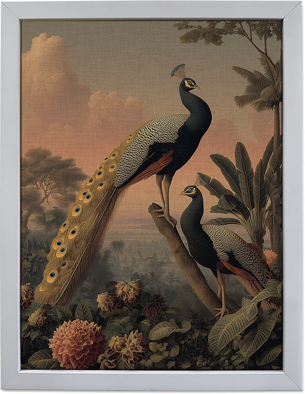 Vintage Peacocks