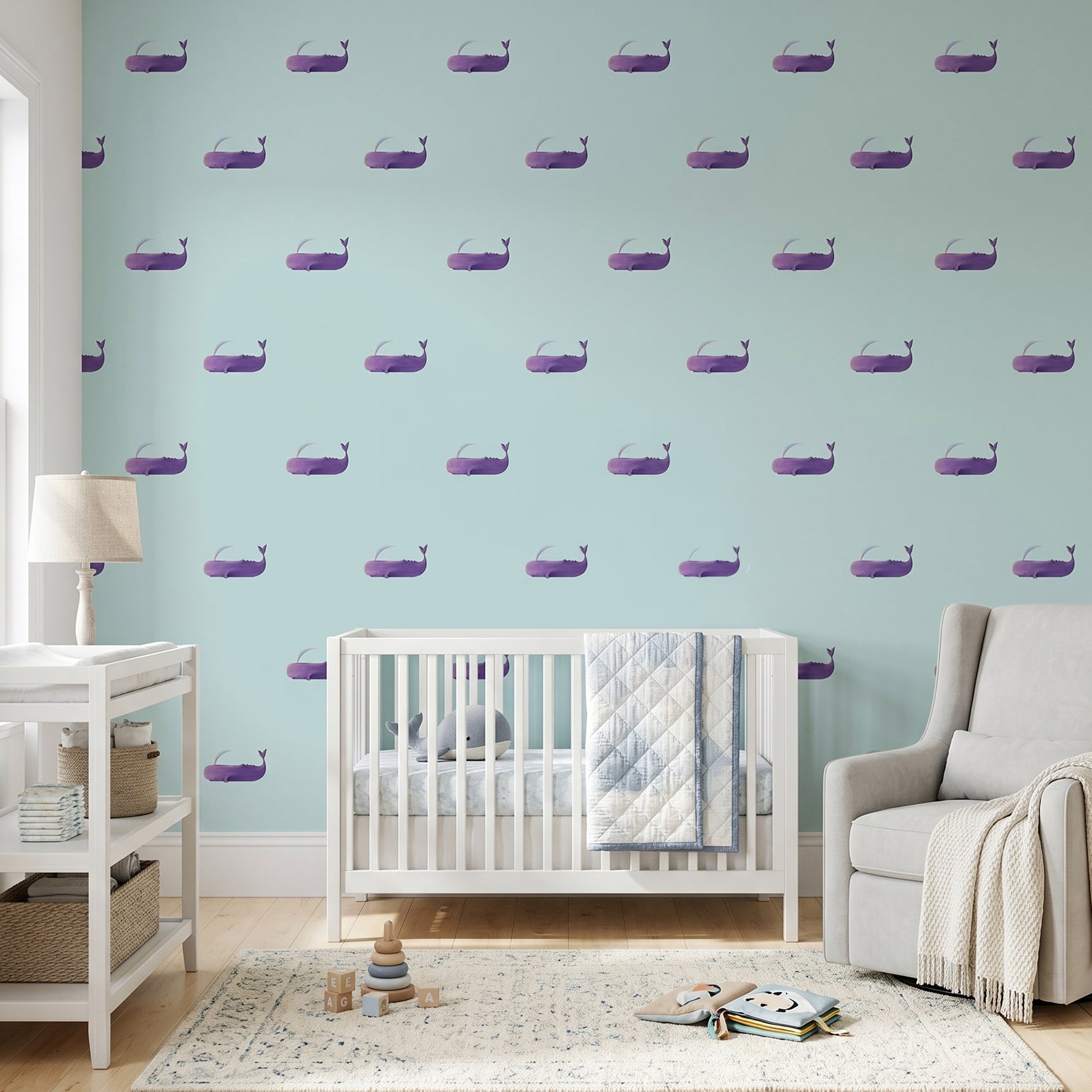 Whale-Lavender