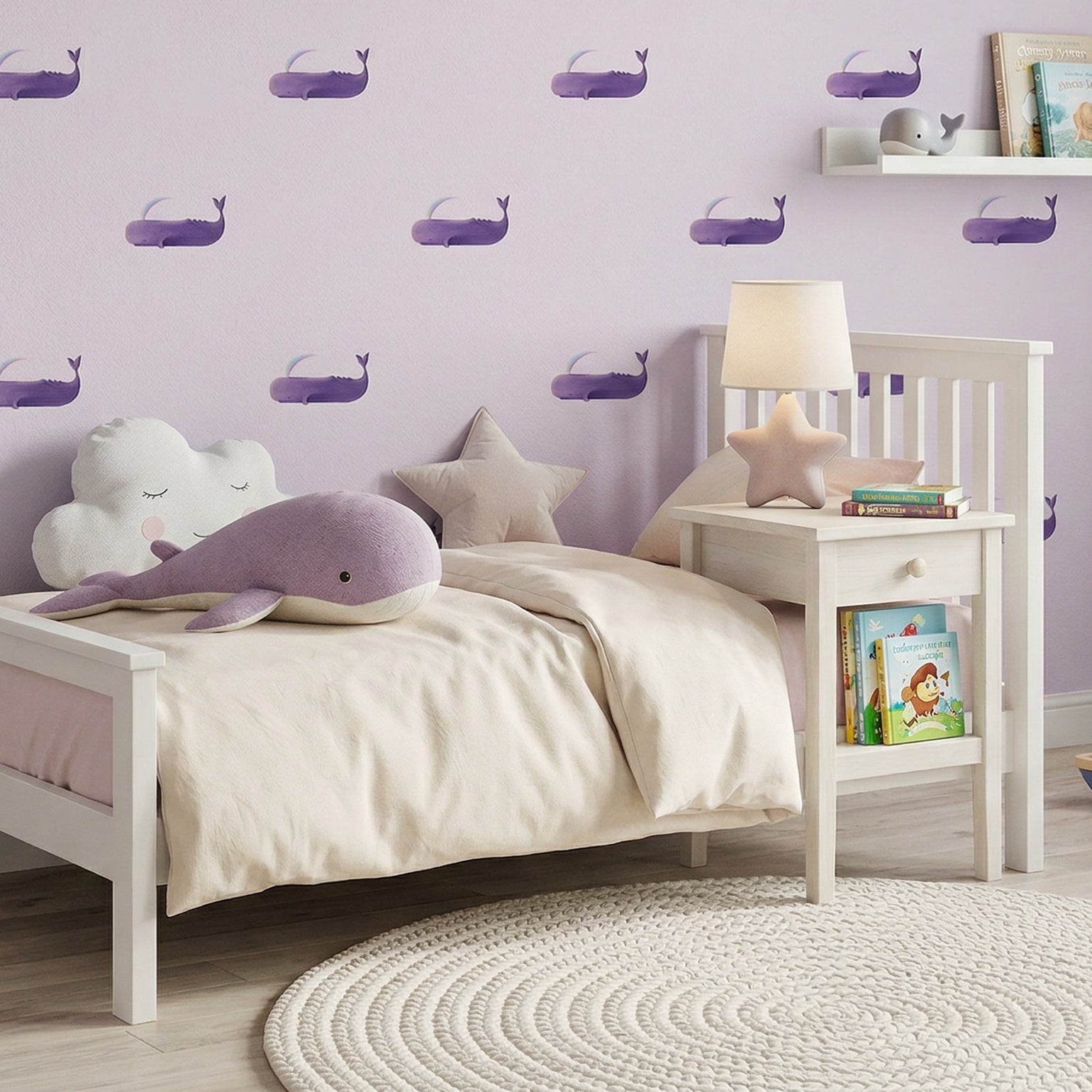Whale-Lavender